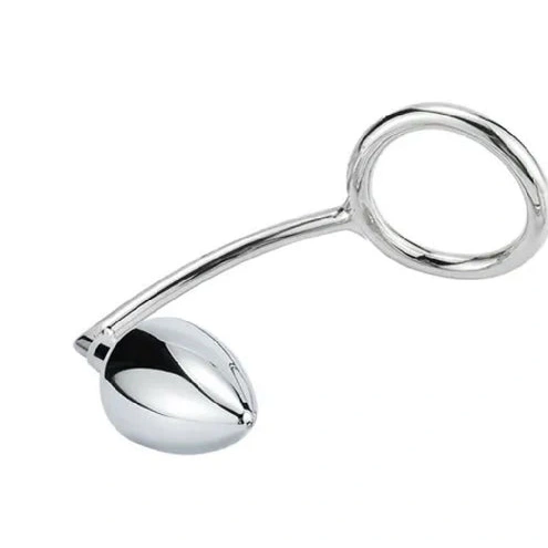 Stainless Steel with Cock Hook Set Anal DiscreetChoice Ring 4663 0708